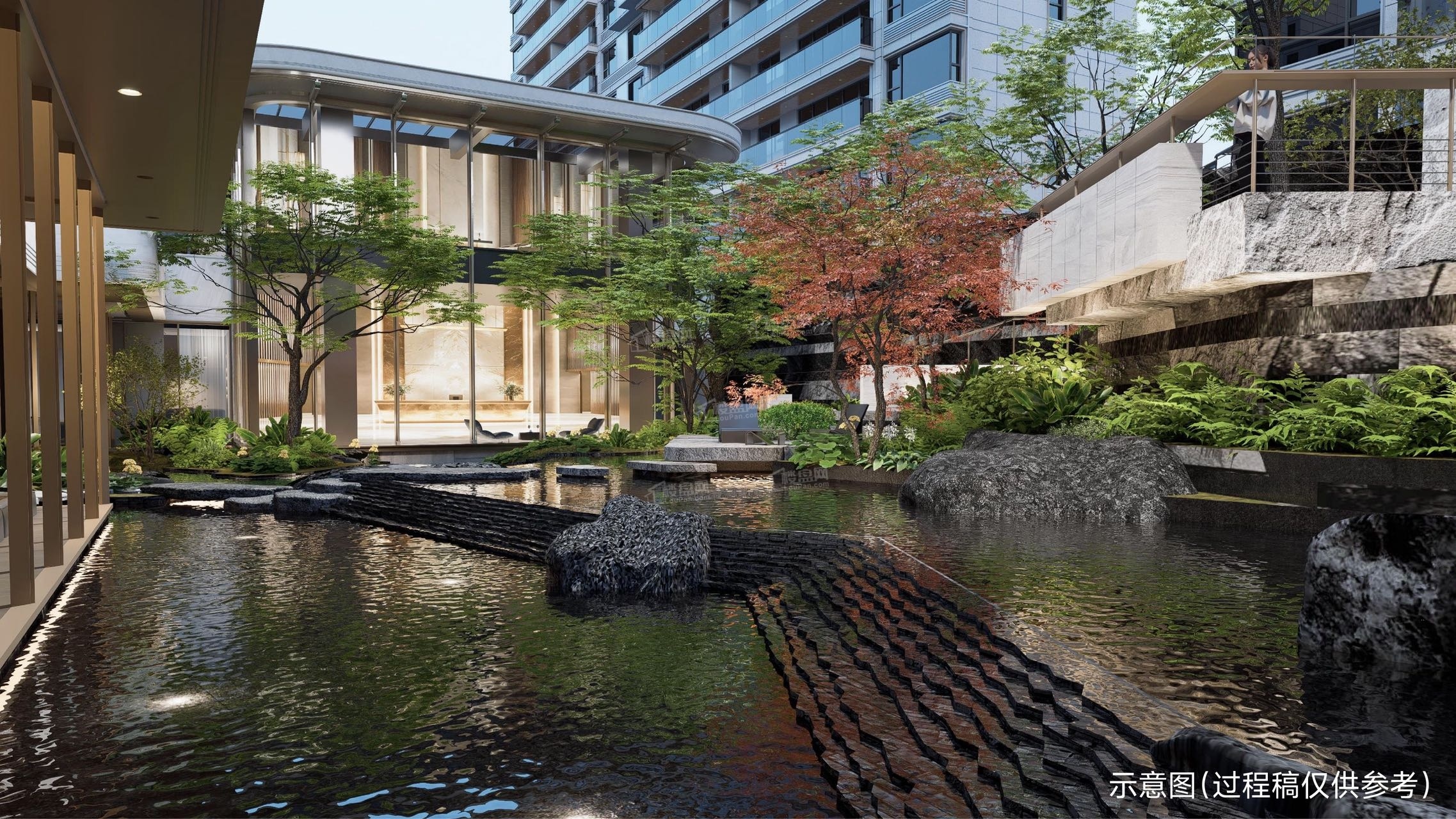 绿城·晓月熙棠效果图