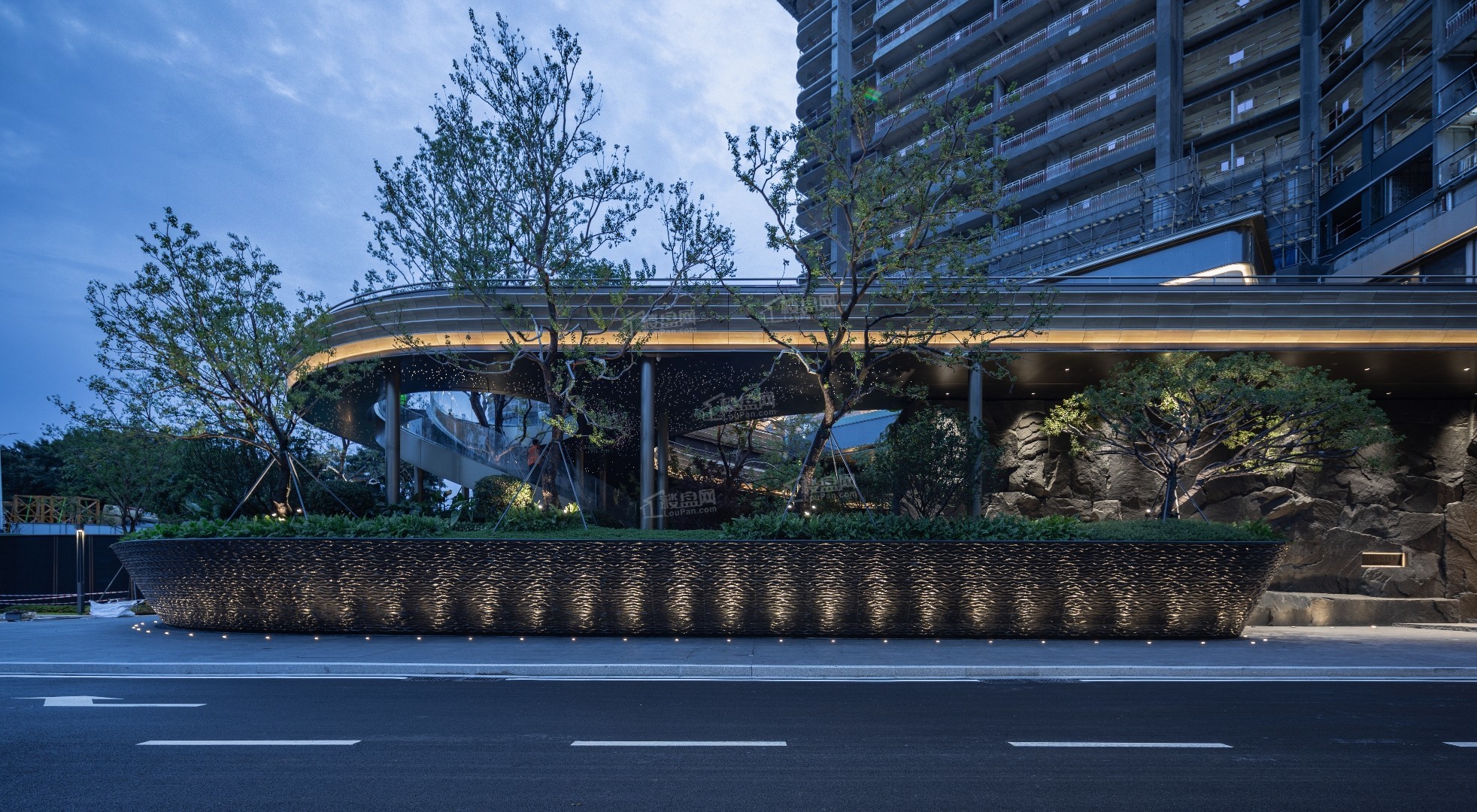 琶洲樾华樾实景图