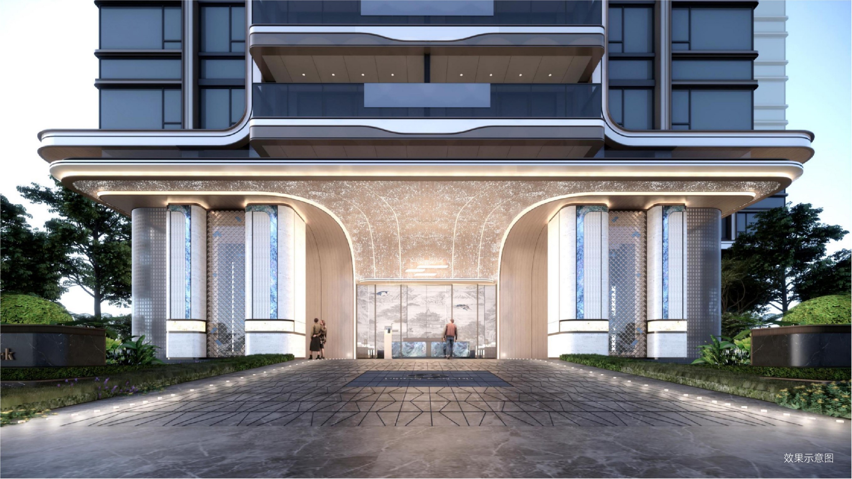 中建未来方洲二期文荟效果图