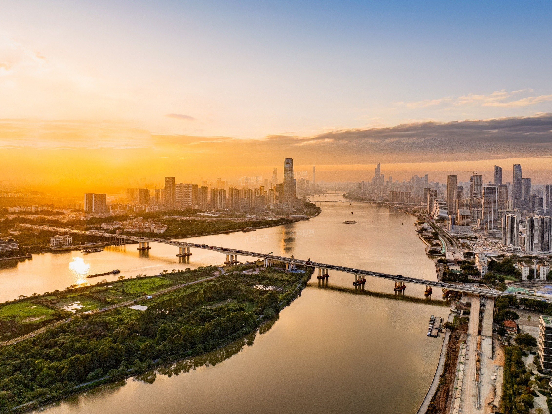 保利鱼珠岛实景图