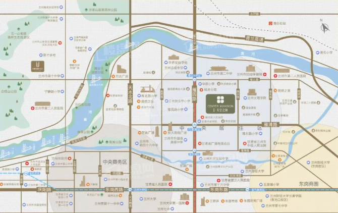 中海·天空之镜位置图