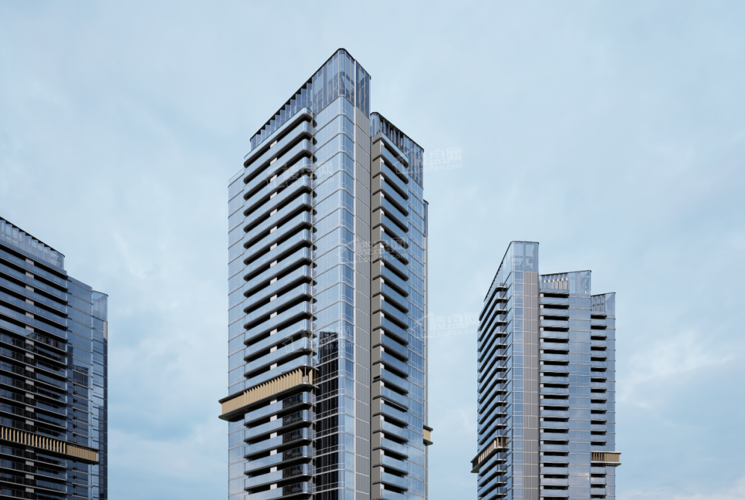 广州滨江天地二期尚滨道效果图