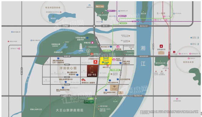 嘉信央玺位置图