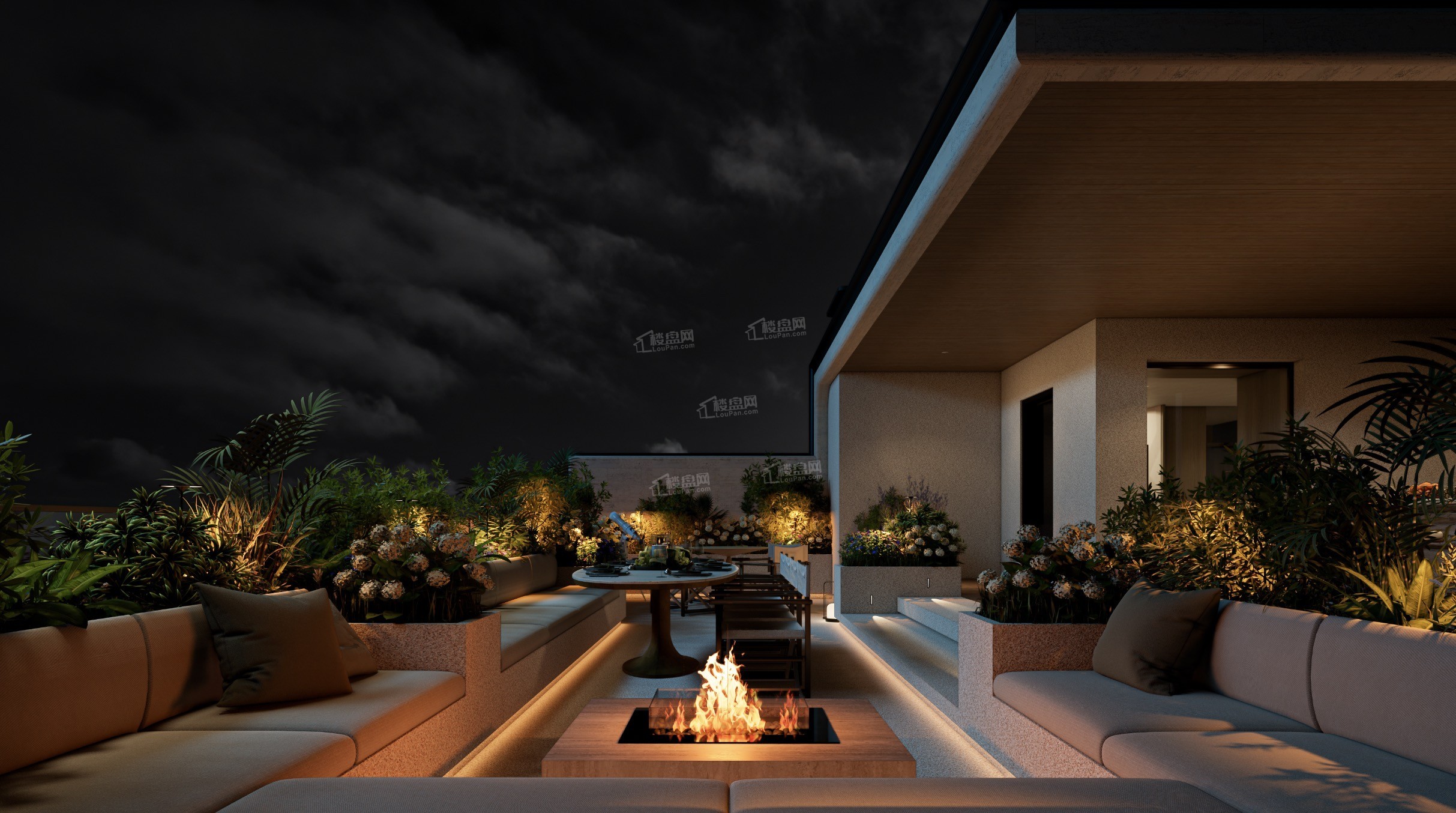 金茂越秀璞樾墅实景图