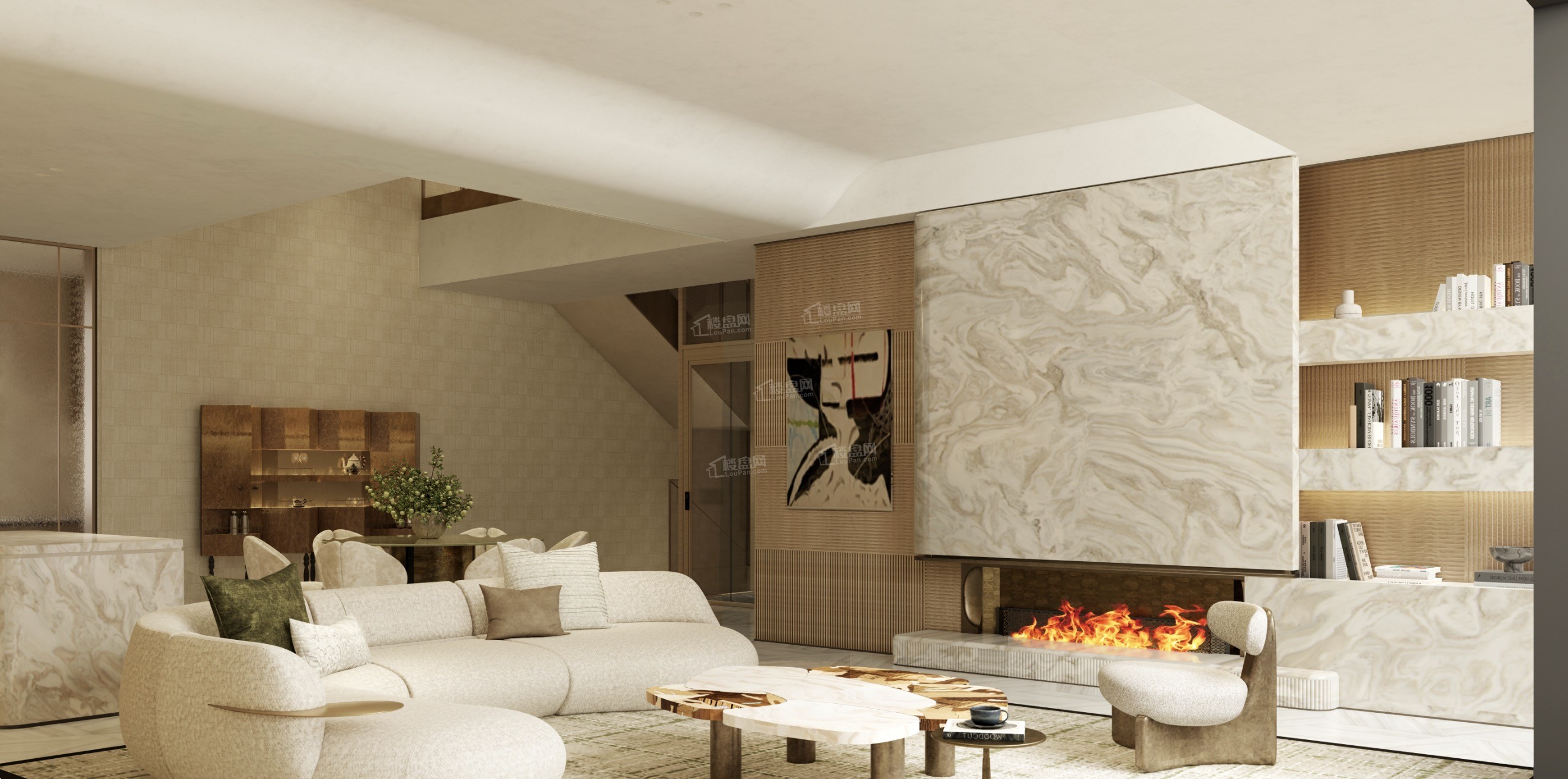 金茂越秀璞樾墅样板间