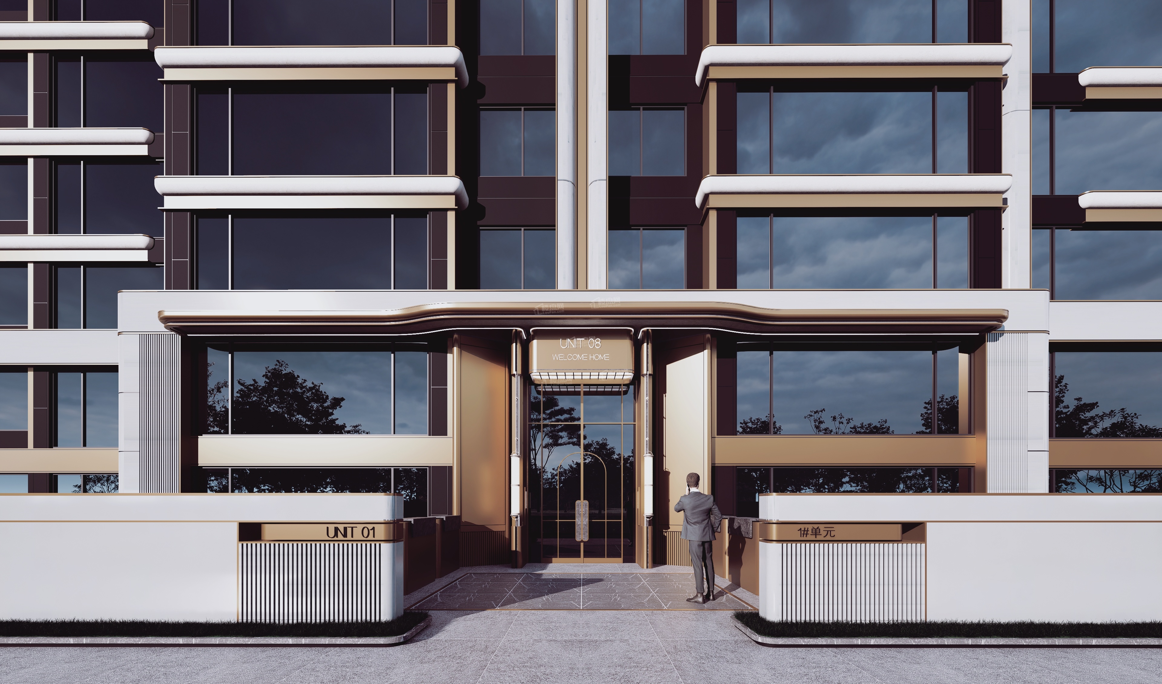 首创禧瑞问津效果图