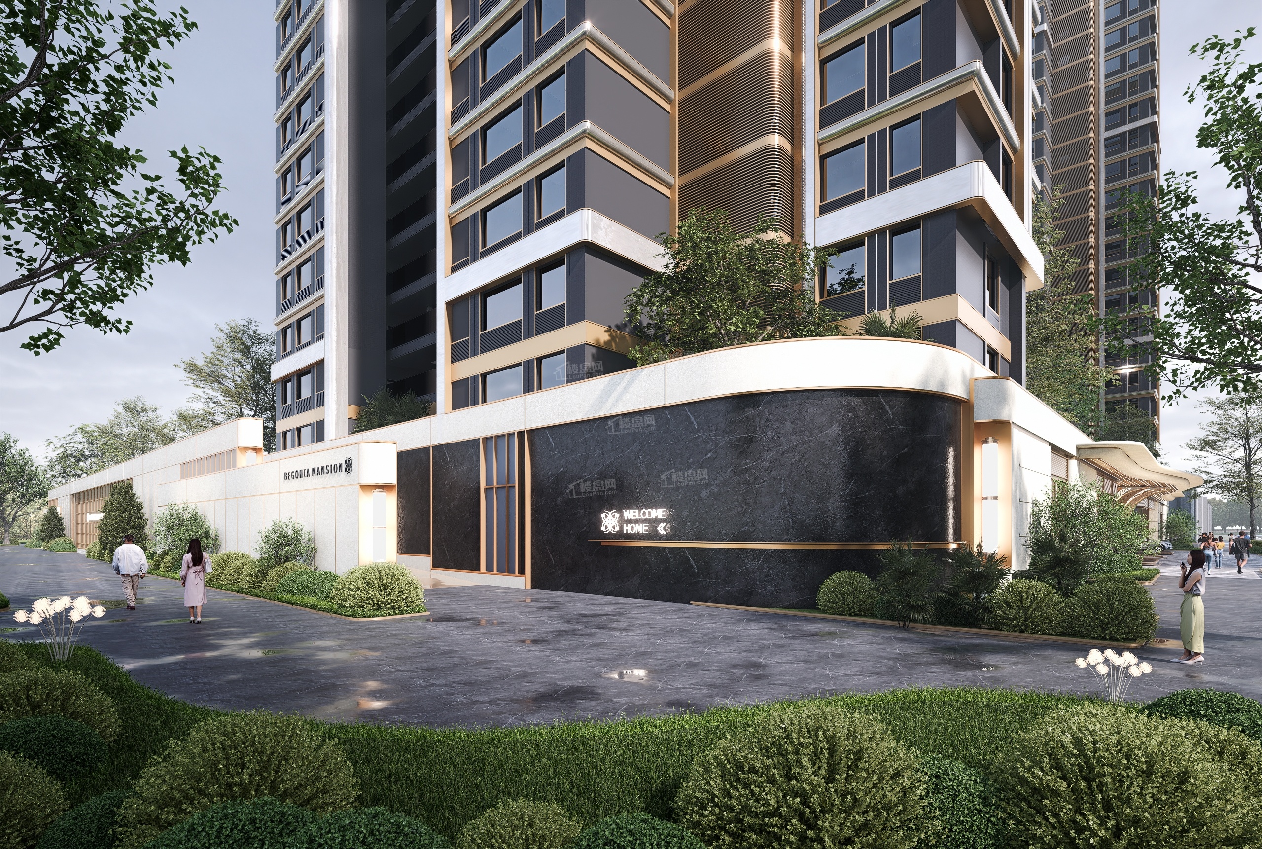 首创禧瑞问津效果图