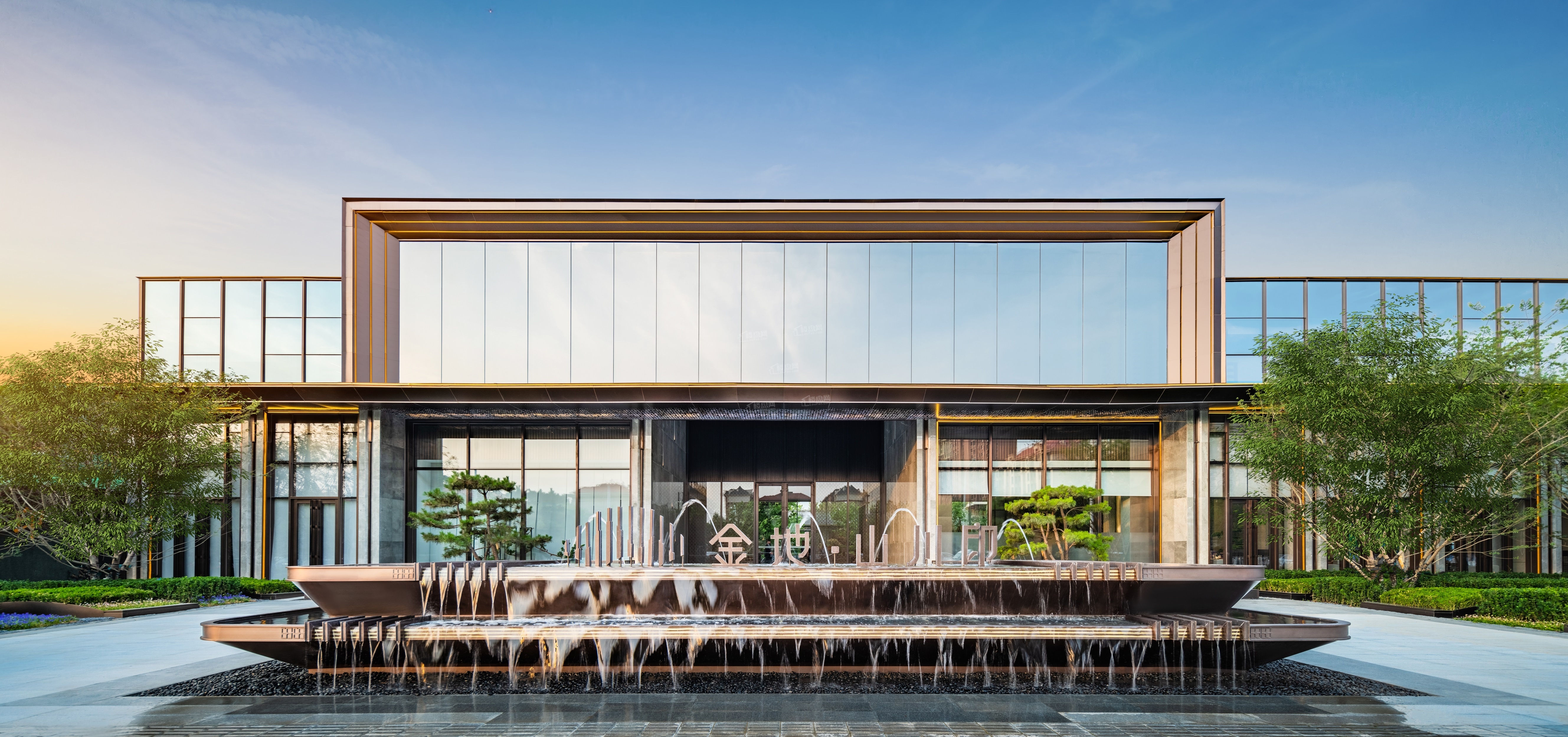 金地山川印实景图