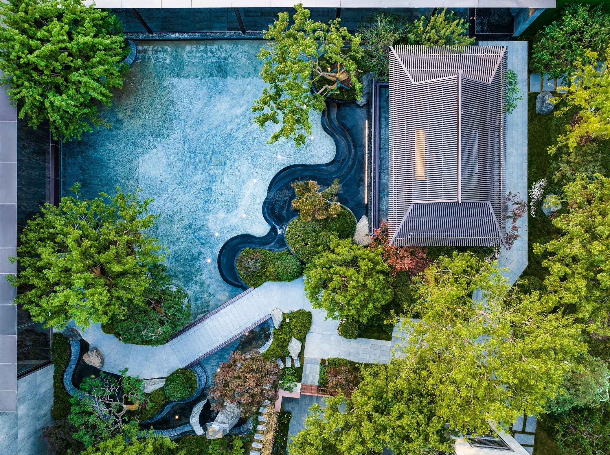 金地山川印效果图