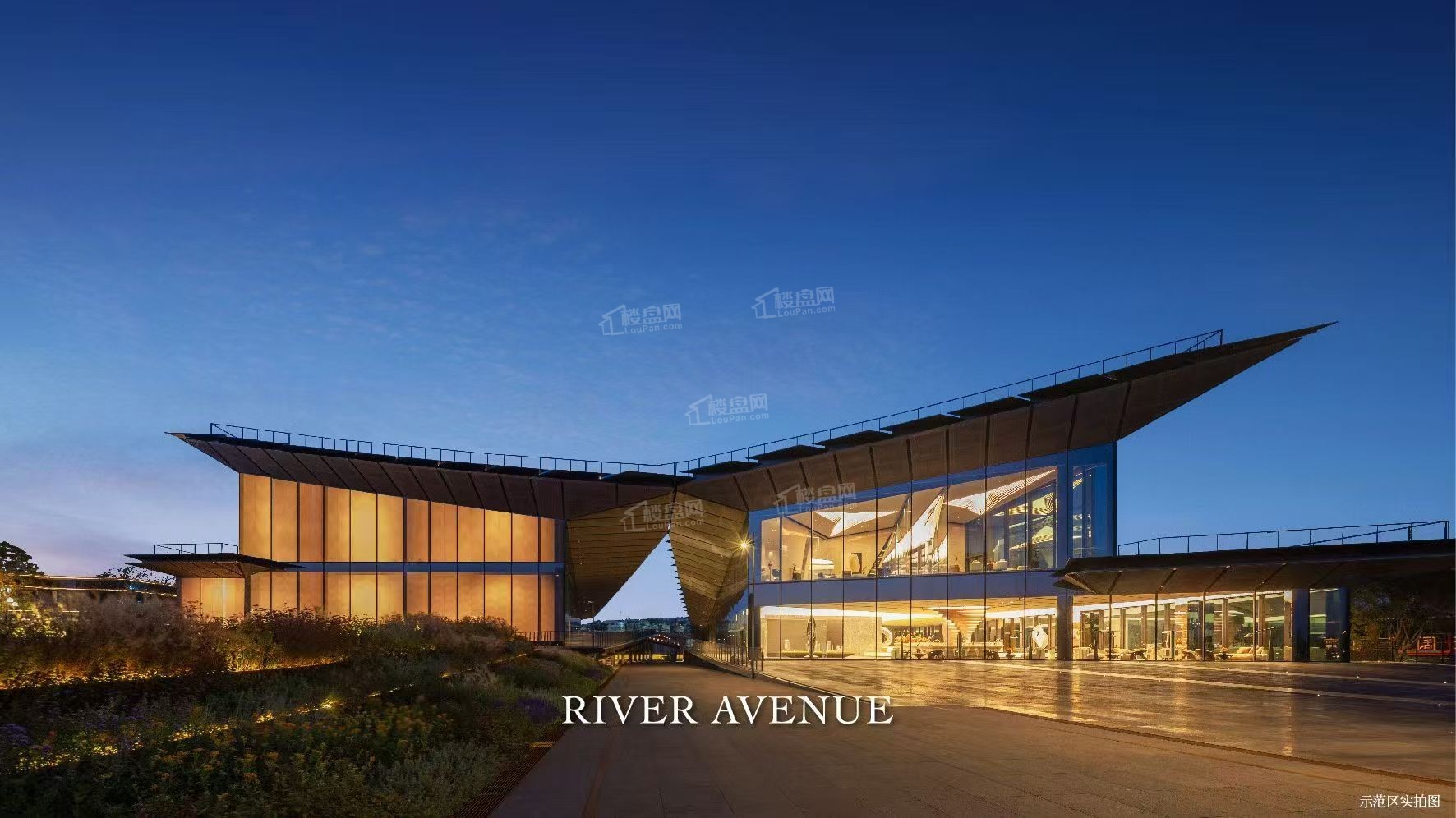 广州滨江天地二期尚滨道实景图