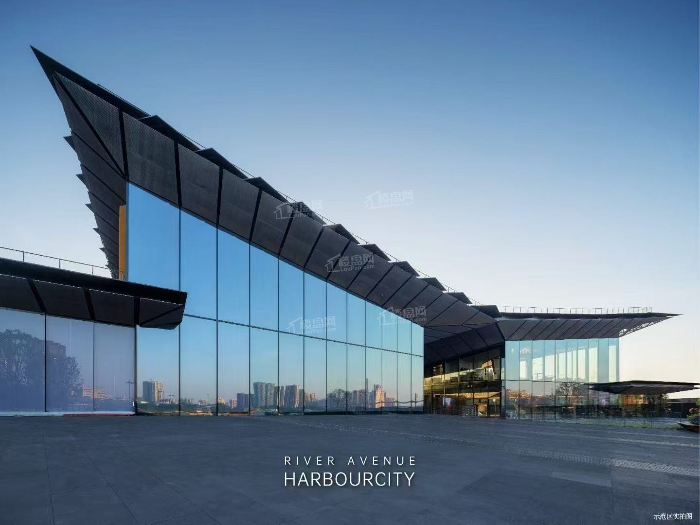 广州滨江天地二期尚滨道实景图