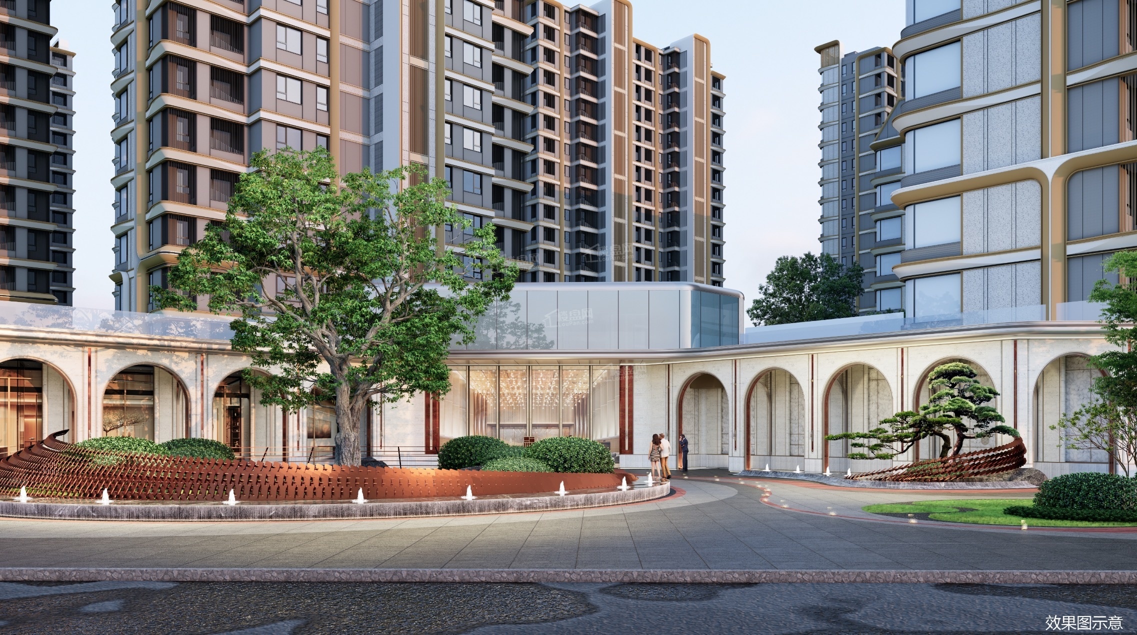 建投誉河院效果图