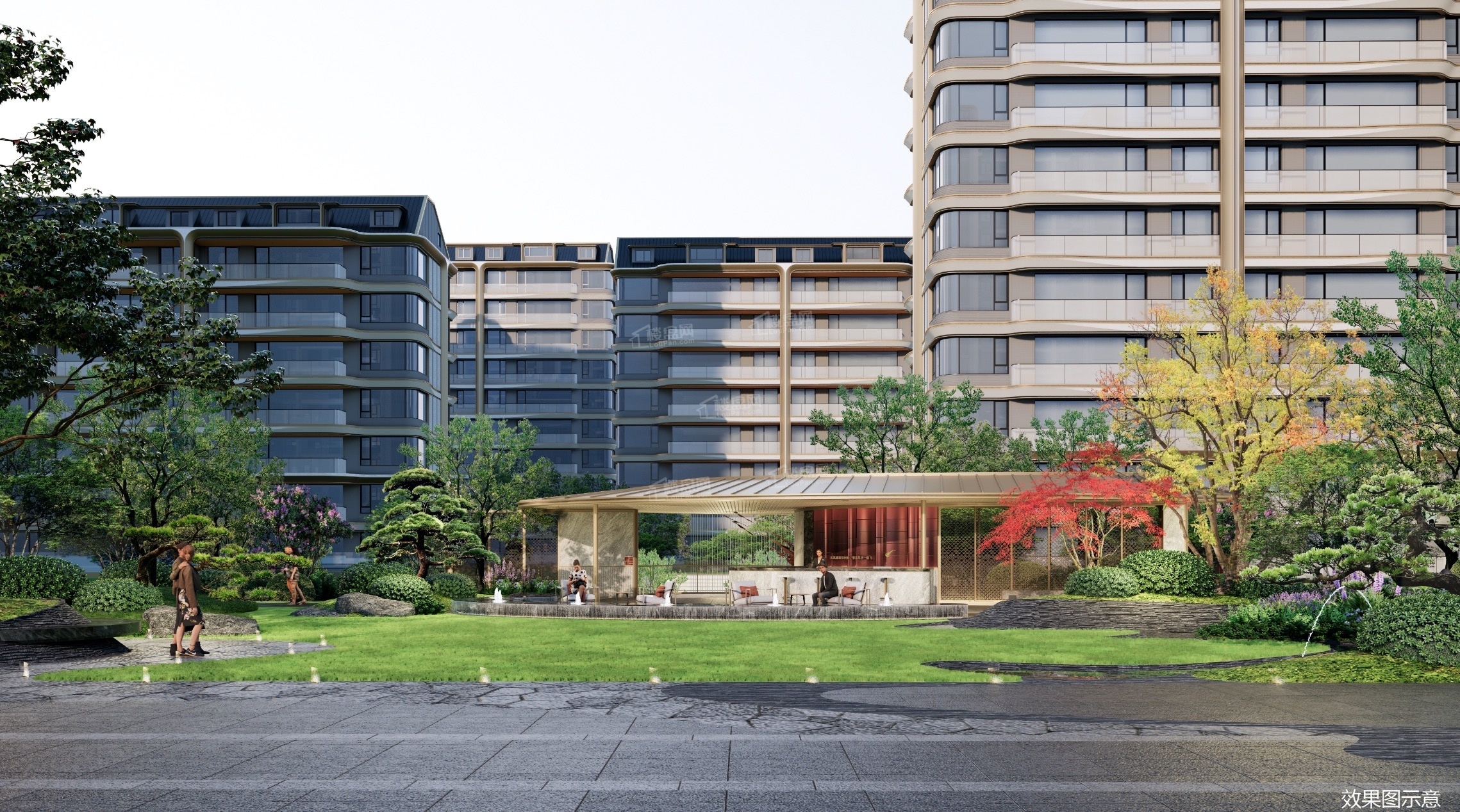 建投誉河院效果图