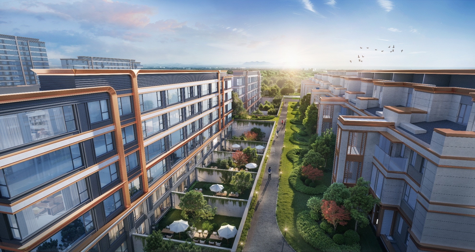 农垦含章锦棠效果图