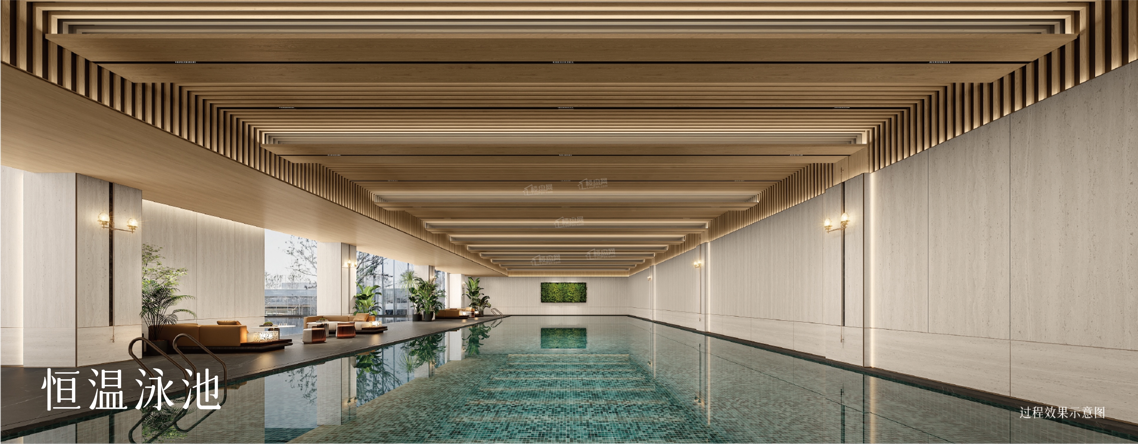 蓝城·海潮月华效果图