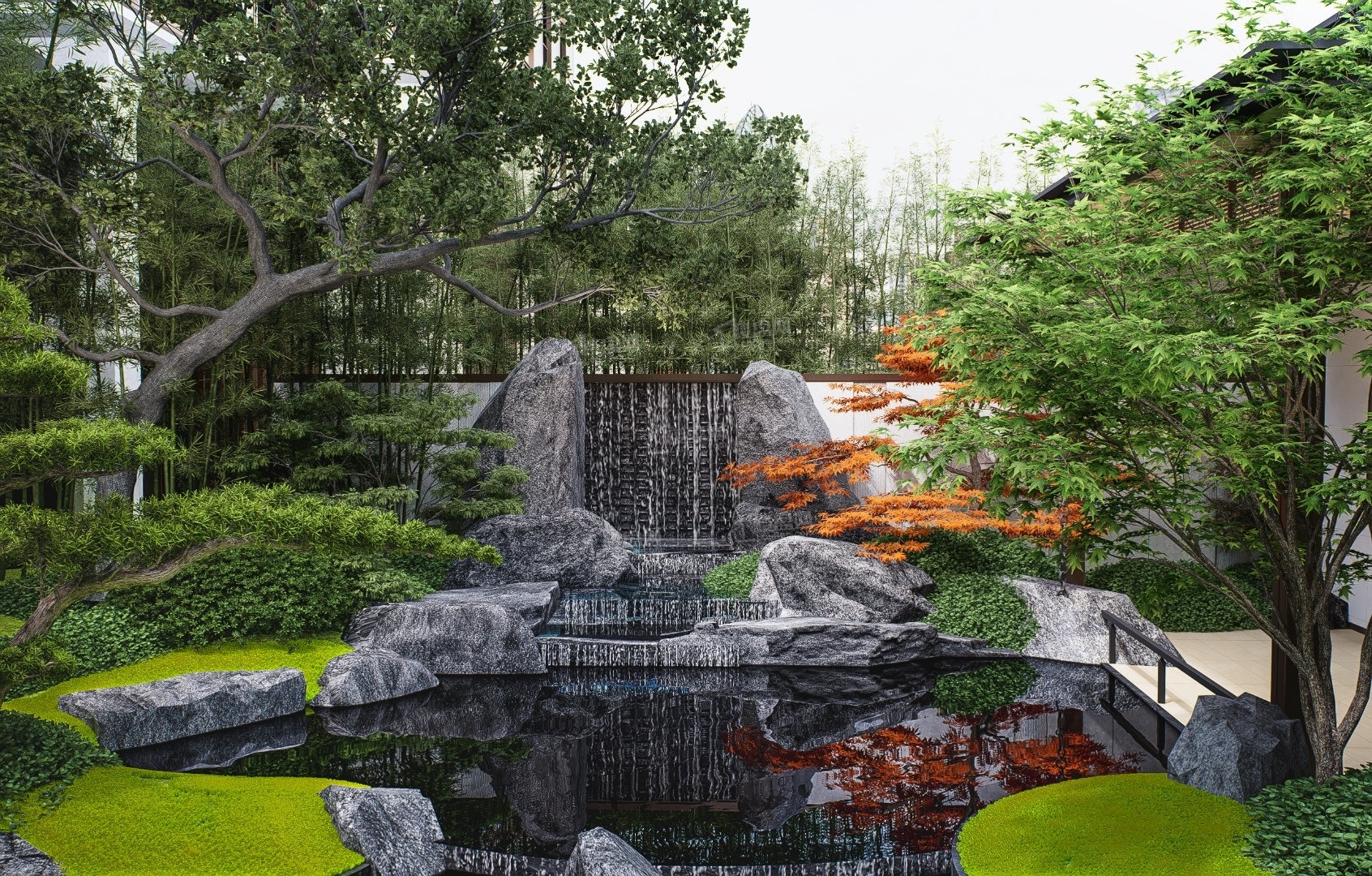 格调观槿花园效果图