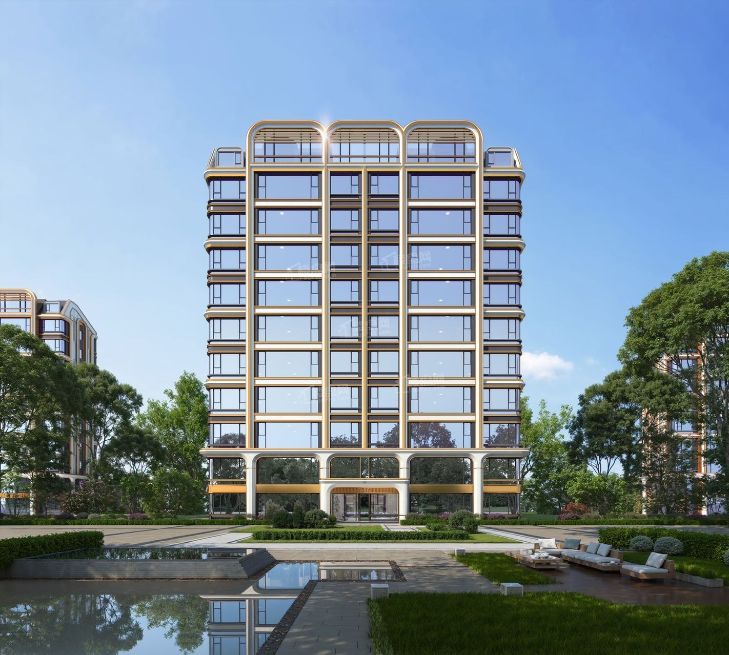 格调观槿花园效果图