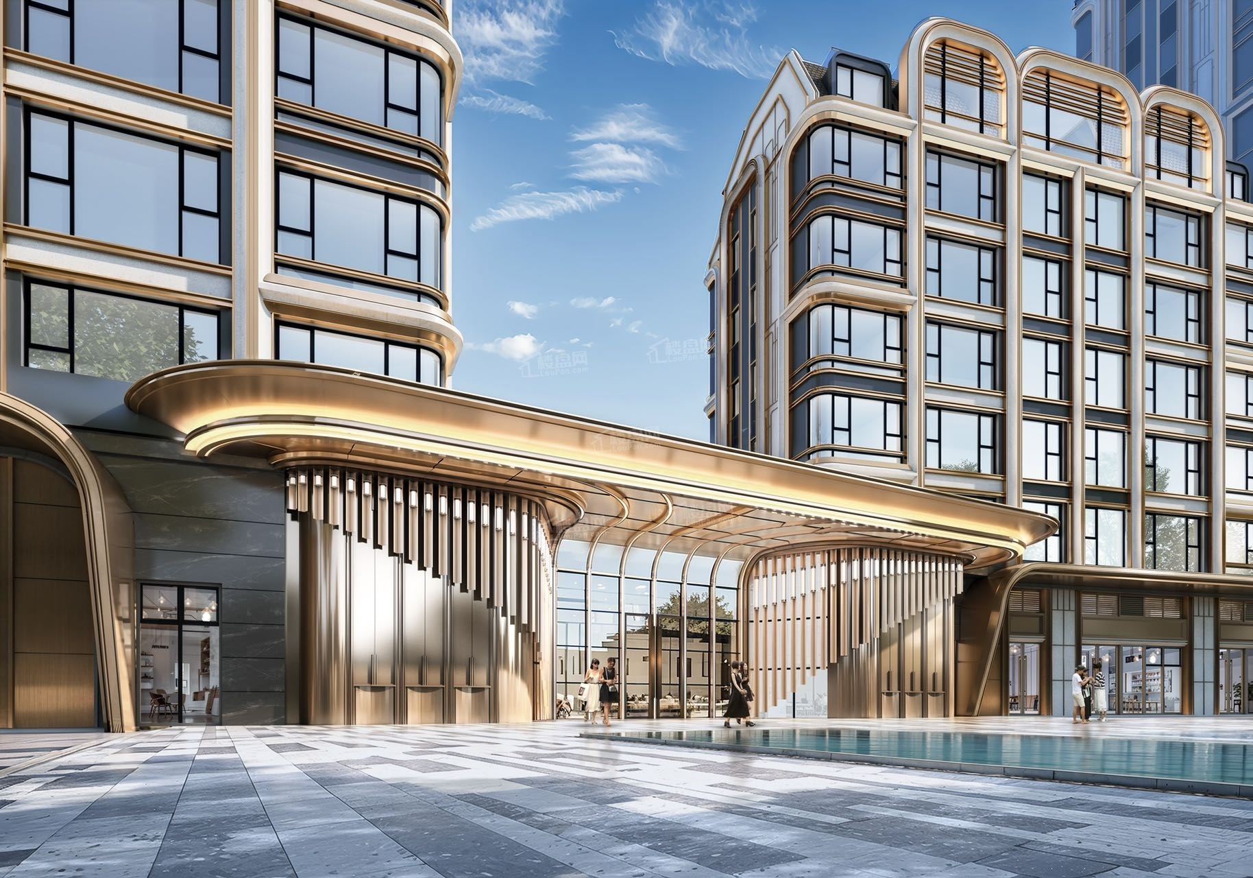 格调观槿花园效果图