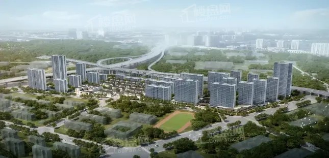 经开绿城·翠麓效果图