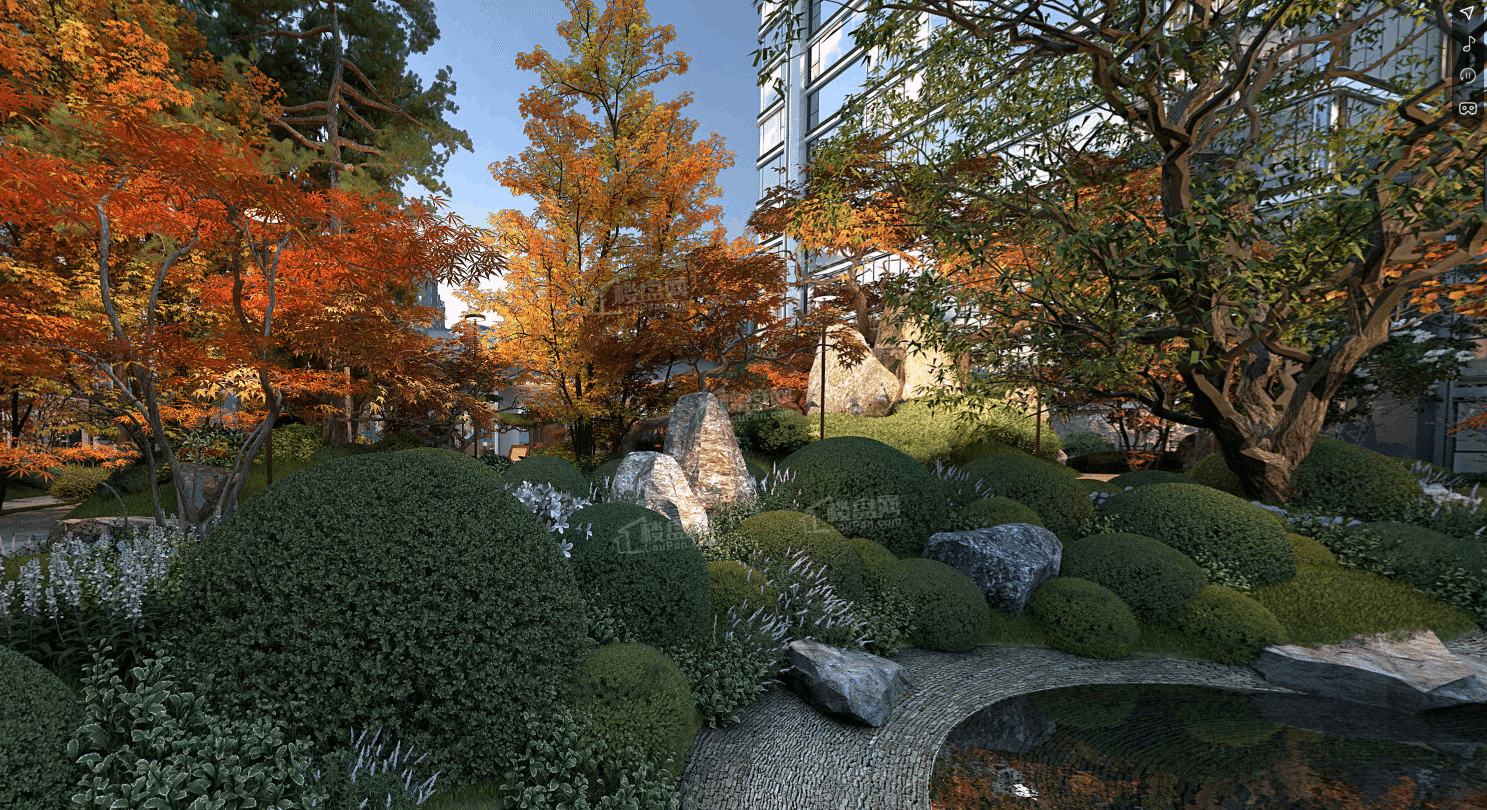 津铁绿城体北潮鸣效果图