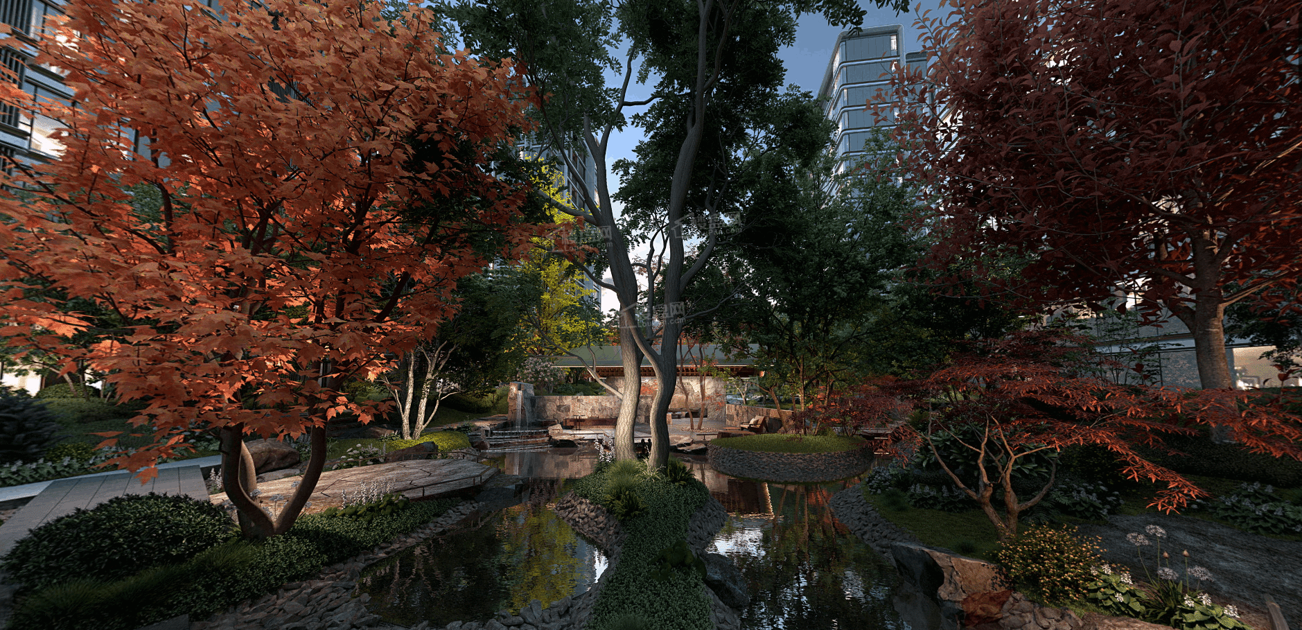 津铁绿城体北潮鸣效果图