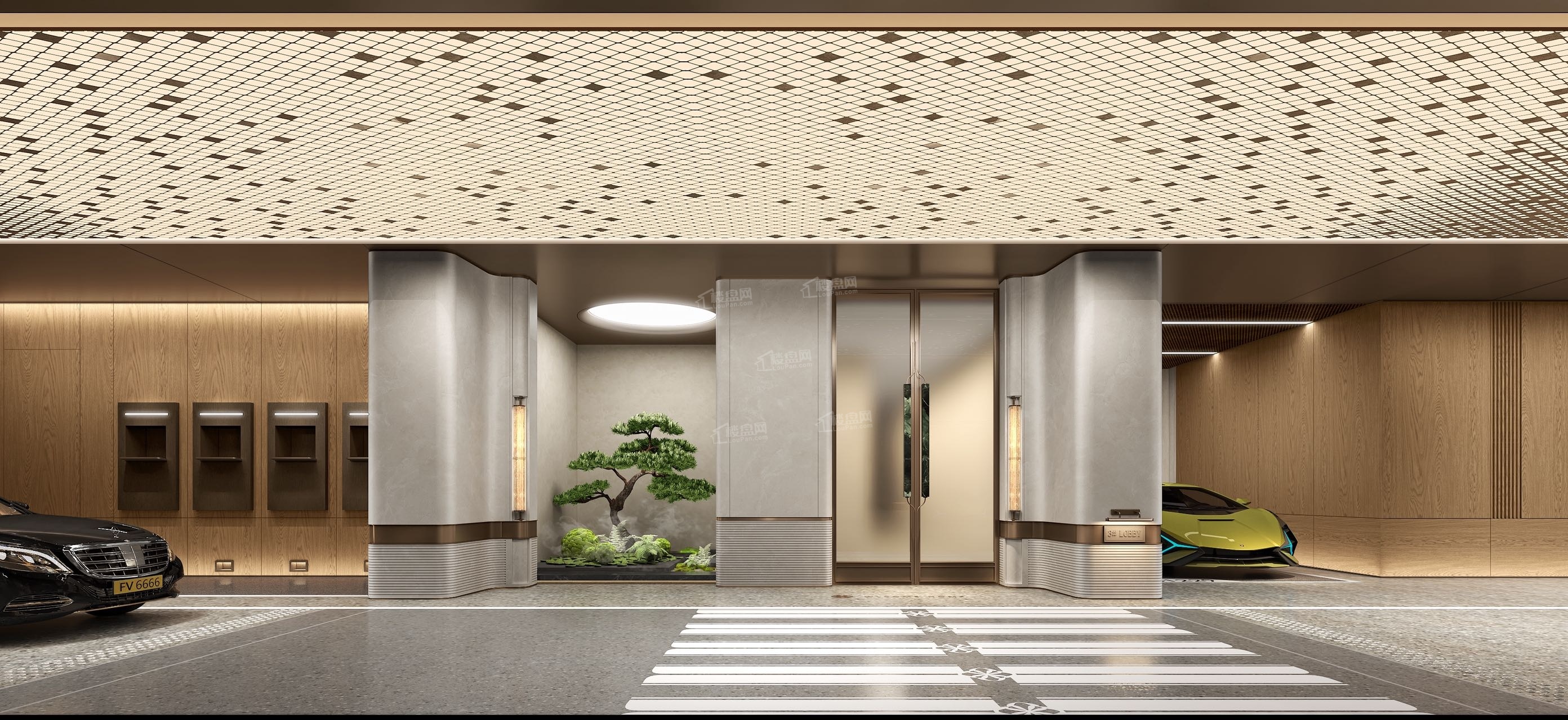 津铁绿城体北潮鸣效果图