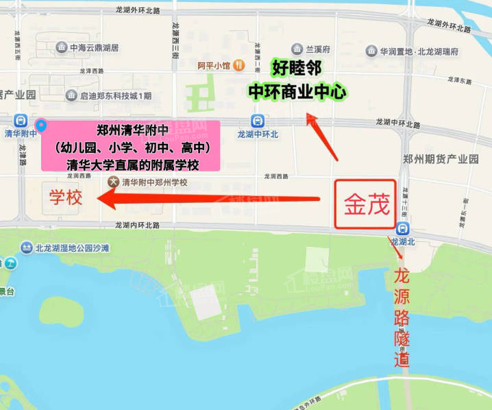 金茂璞逸缦湖效果图