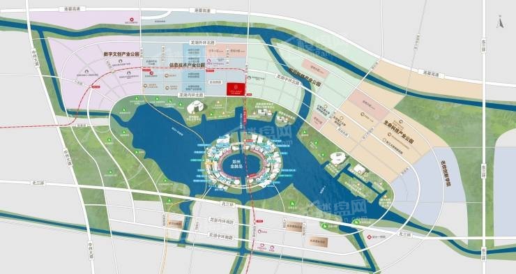 金茂璞逸缦湖位置图