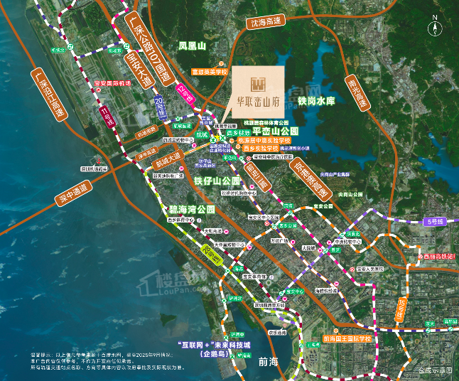华联峦山府效果图