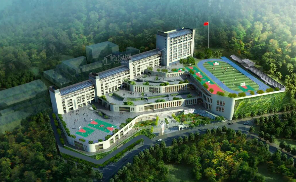 华联峦山府效果图