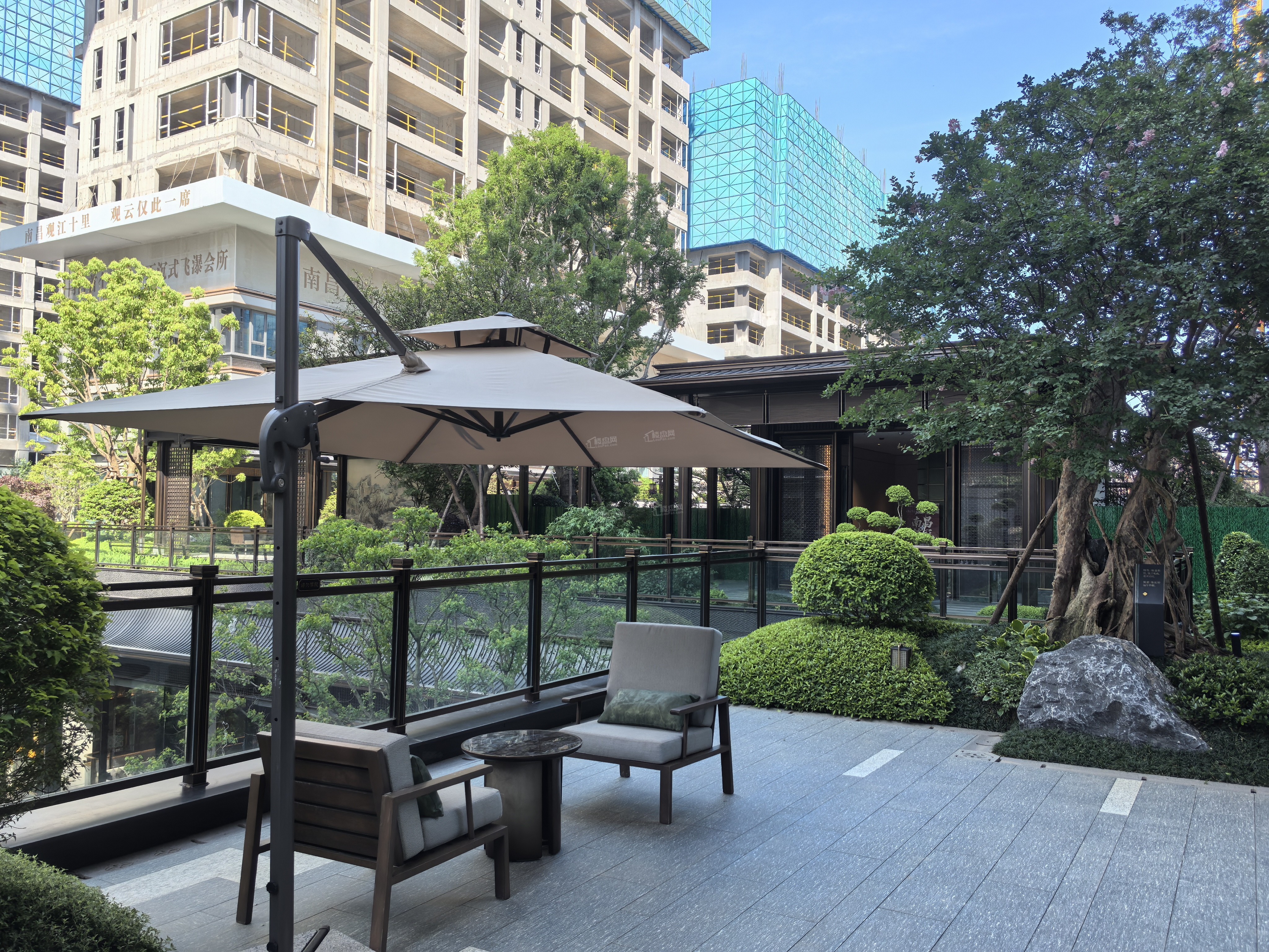 建发朝阳观云效果图