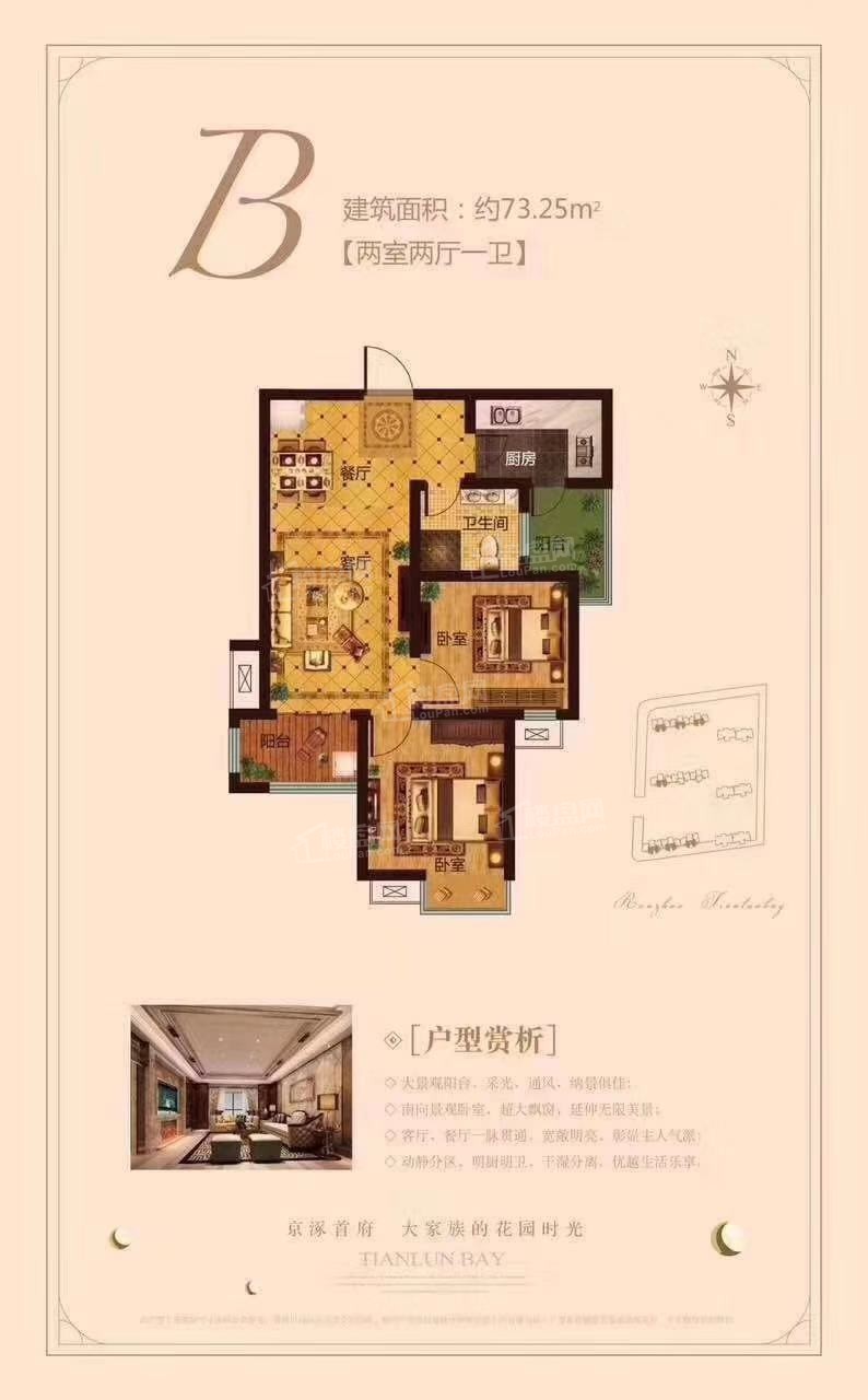涿州天伦湾户型图介绍-天伦湾户型有什么优势