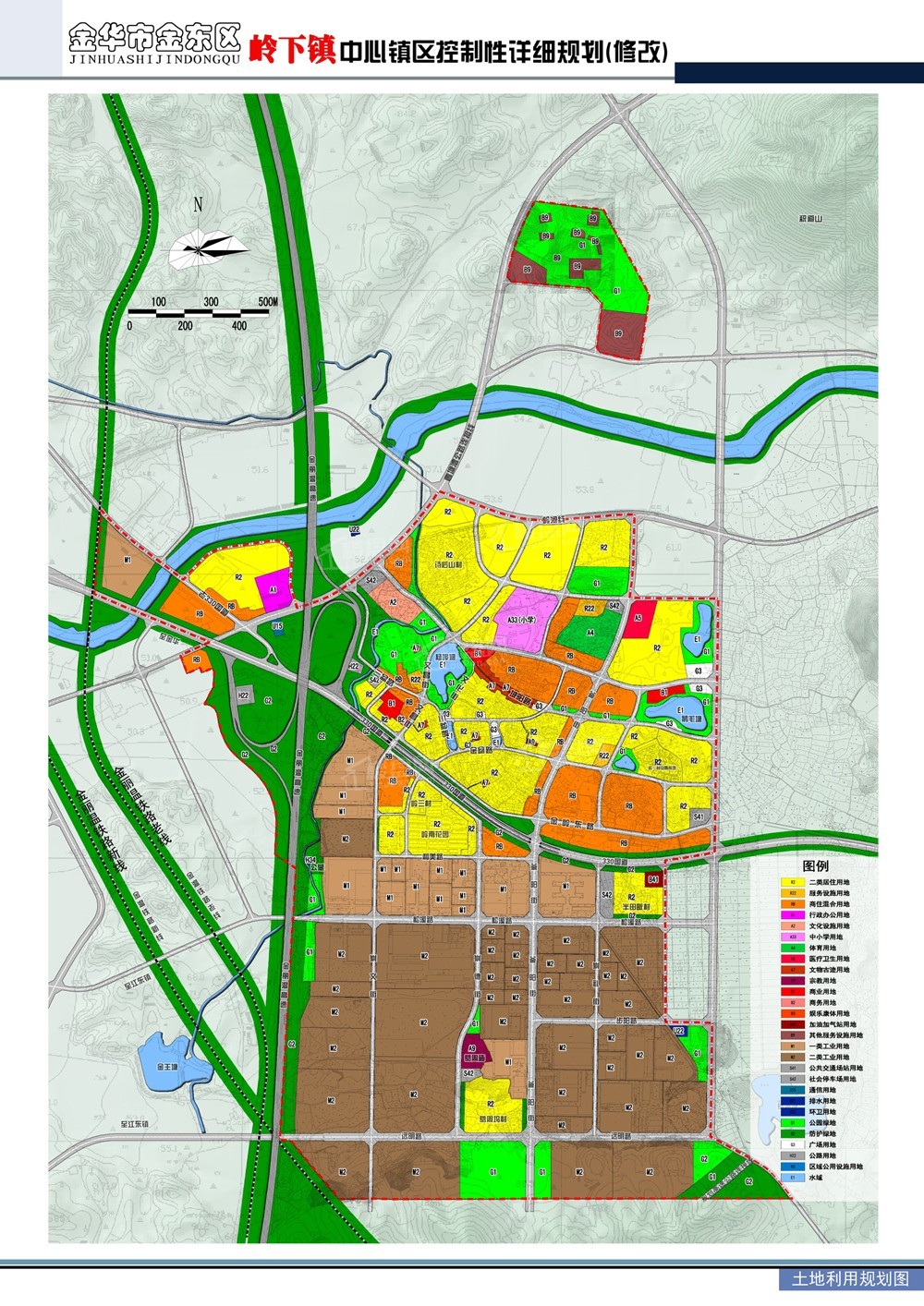 金华金东区发展规划图图片