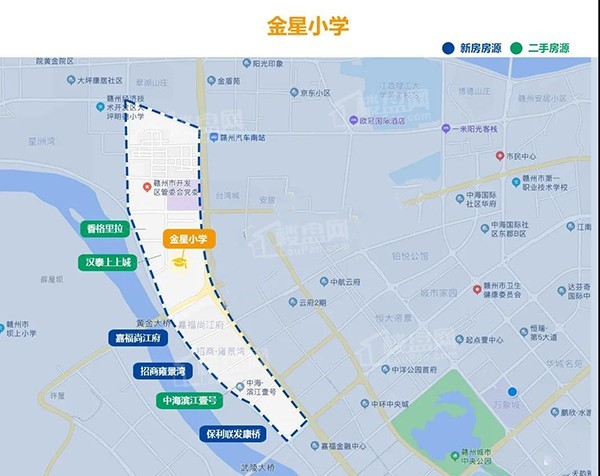 赣州经开区小学划分