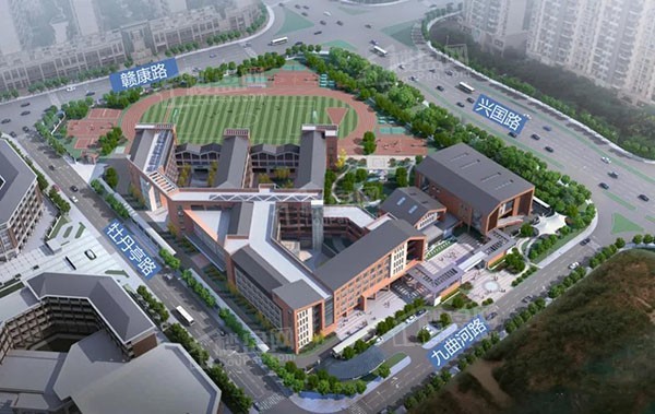 2022年经开区将新增3所学校牡丹亭路小学兴国路中学和赞贤路中学