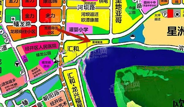 开发区地王项目更名:蓝湾云筑改为蓝湾前湾!你看可行-赣州楼盘网