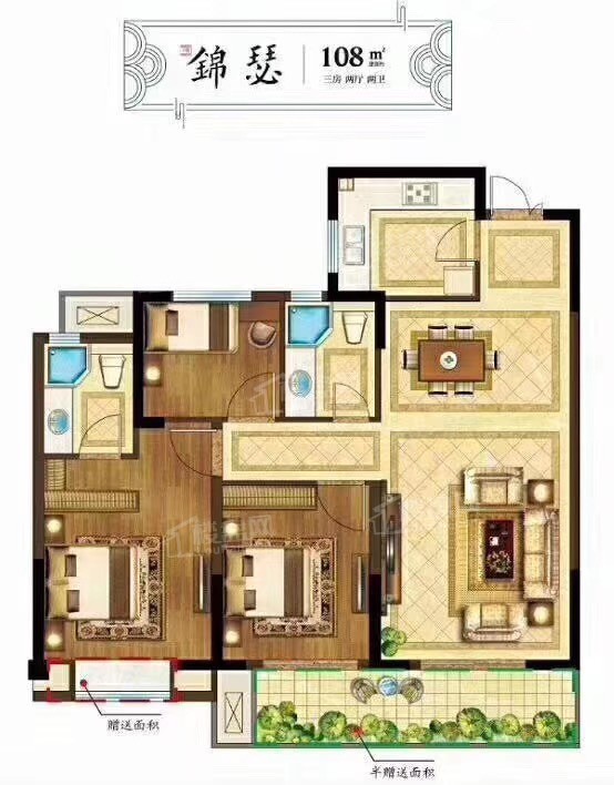 泰兴佳源优优华府在售主打户型鉴赏