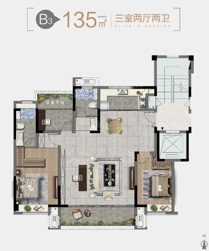 金辉地产 | 金辉通银·云尚 这个追光户型,给你非凡云上体验