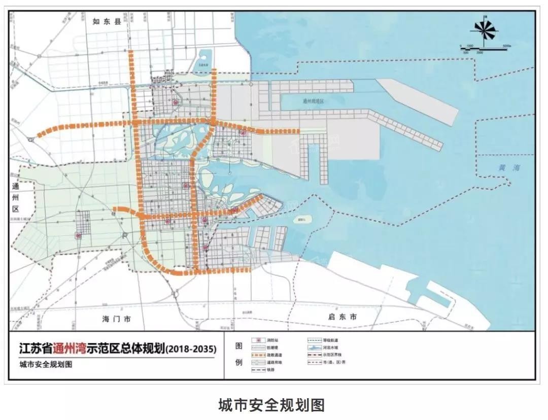 通州湾区域规划利好显现,未来将成为南通新一代的重点港口城市!