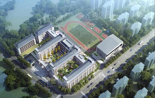 赣州一中黄金校区预计7月份完工!即将开学!利好这些楼盘!
