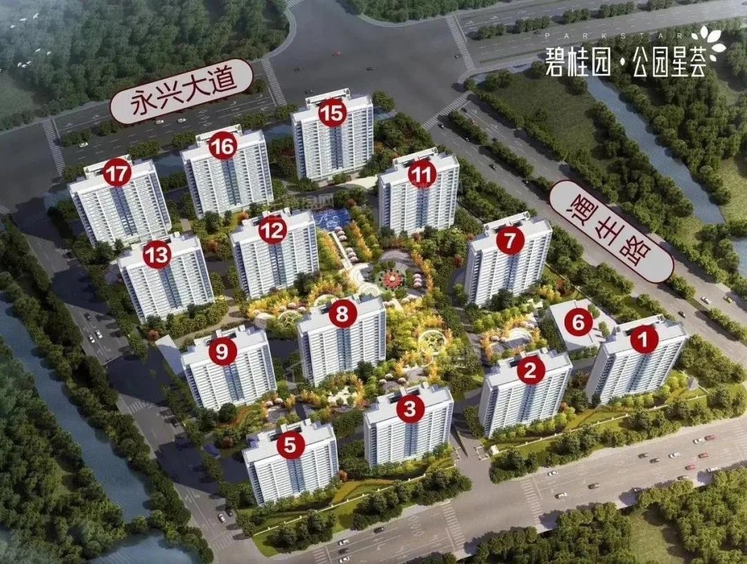 碧桂园公园星荟毗邻地铁，周边商业遍布！-南通楼盘网