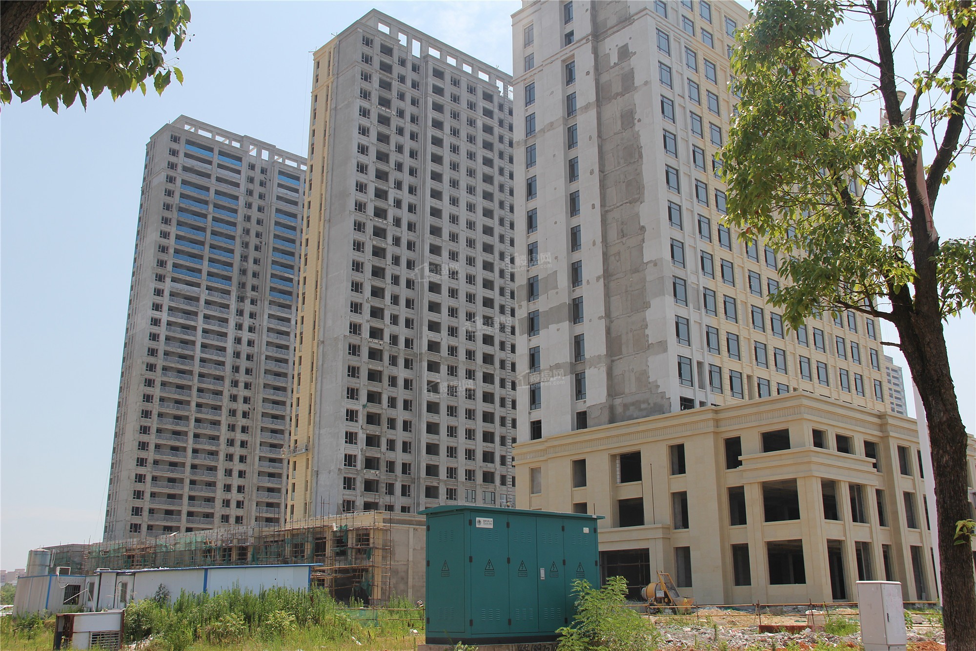 蕲春楼盘网工程进度|6月滨河壹号进度播报