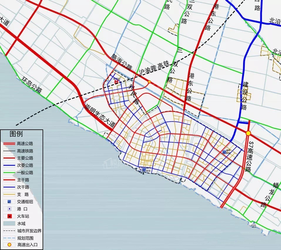崇明北沿江高铁规划图图片