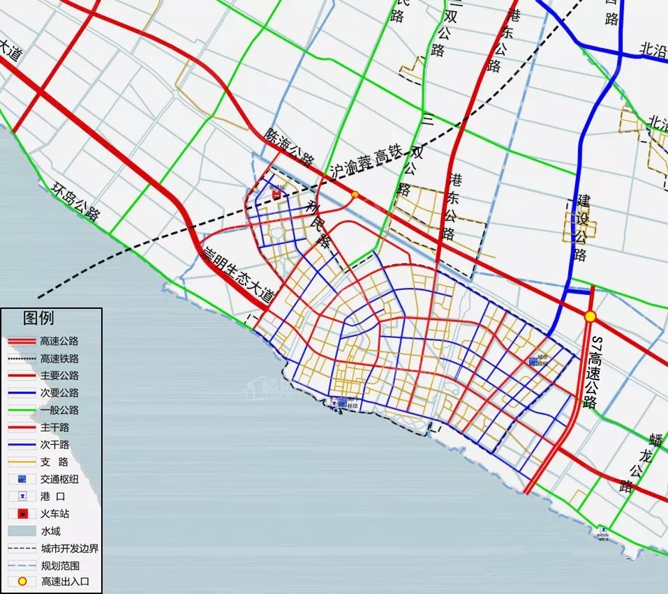 【沪渝蓉高铁沪合段】崇明站高铁小镇规划即将出炉