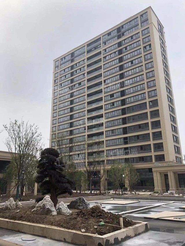 靖江绿城春江明月8月工程进度