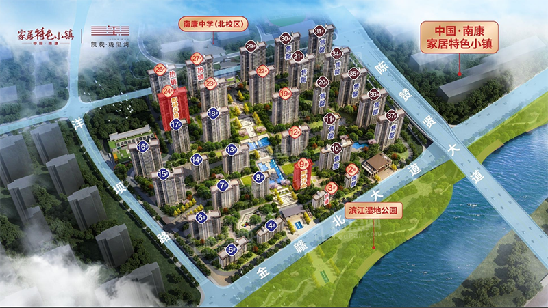 南康凯旋珑玺湾房价多少