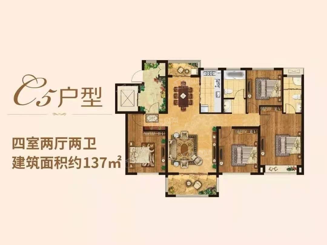 美麟常青藤户型图