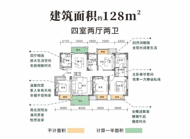 赣州九里峰山户型图,房型图,平面图,小区楼盘户型