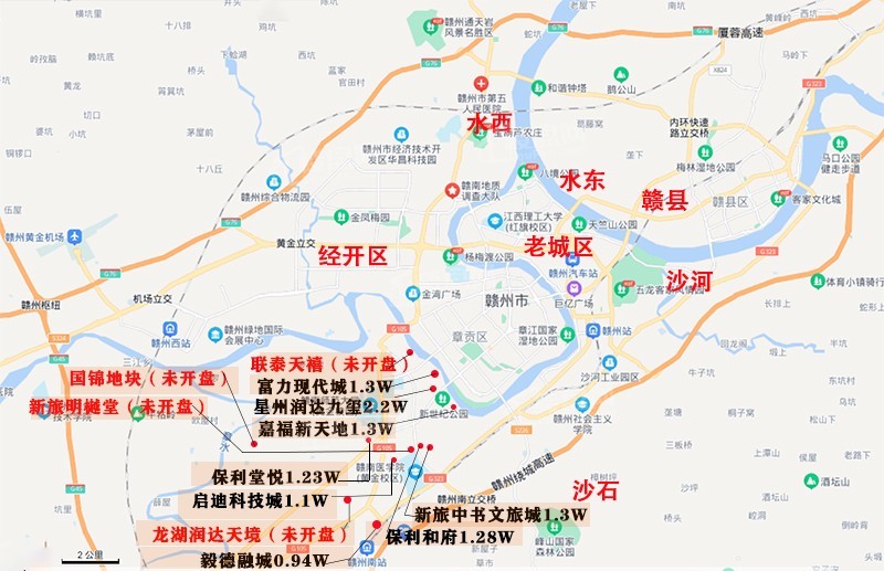 蓉江新区新房楼盘位置