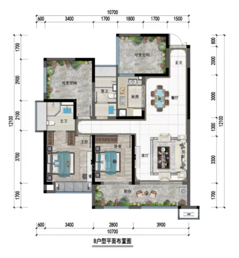 愿景朗悦府户型怎么样?愿景朗悦府户型亮点解析-湘潭楼盘网